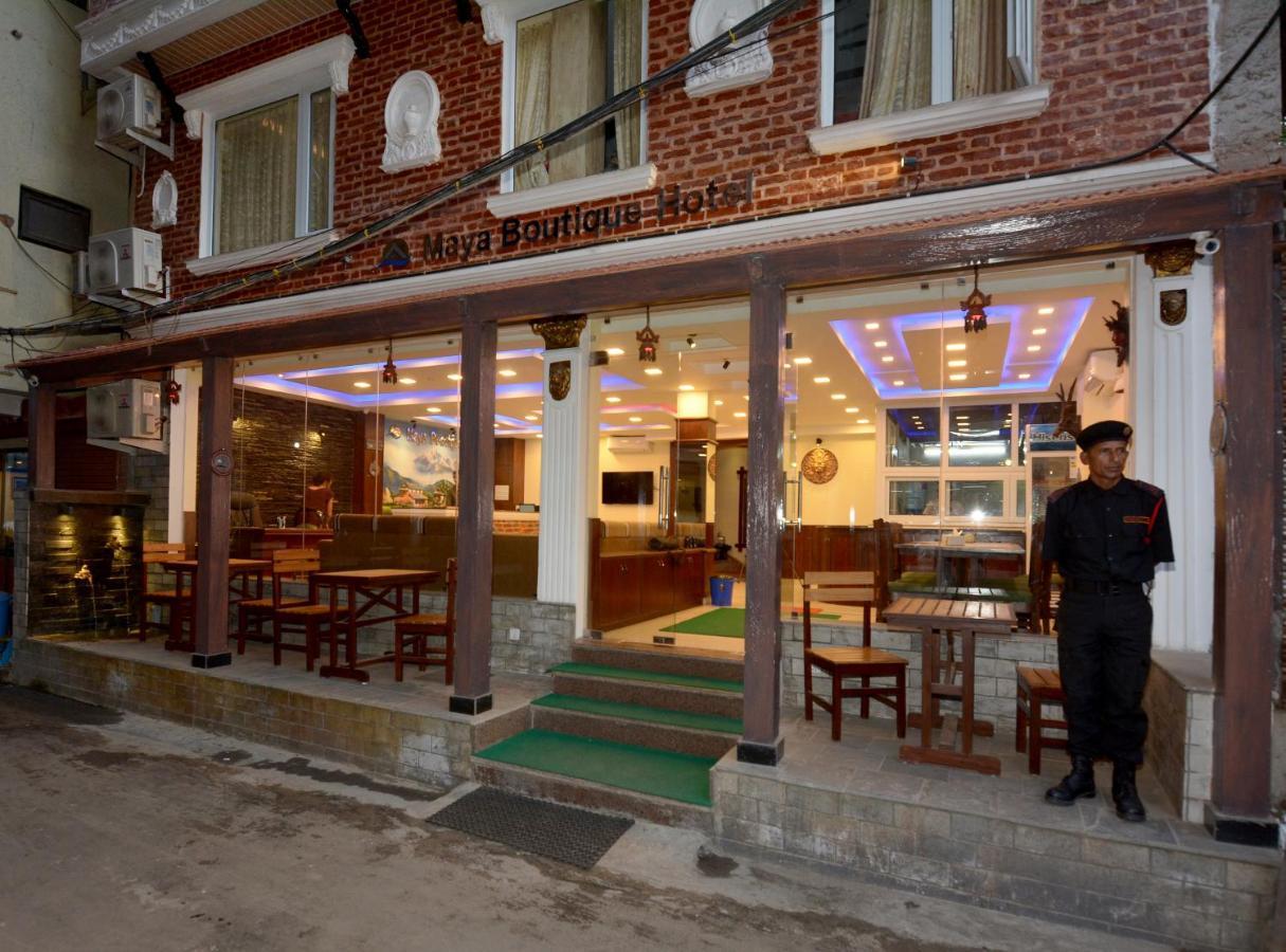 Maya Boutique Hotel Катманду Экстерьер фото