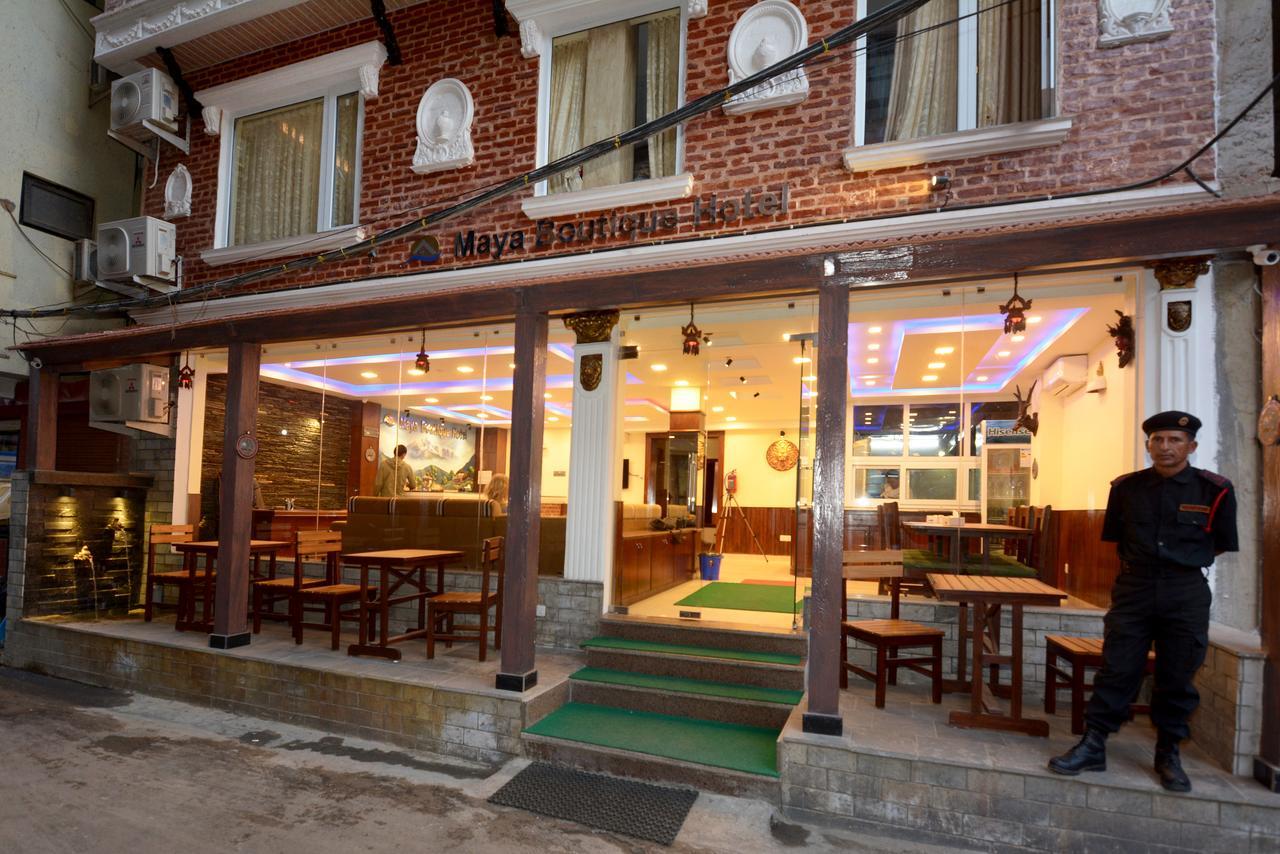 Maya Boutique Hotel Катманду Экстерьер фото