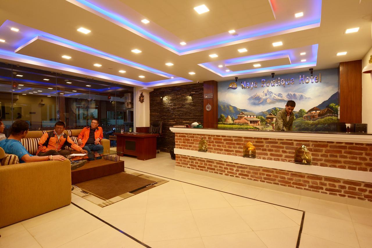 Maya Boutique Hotel Катманду Экстерьер фото