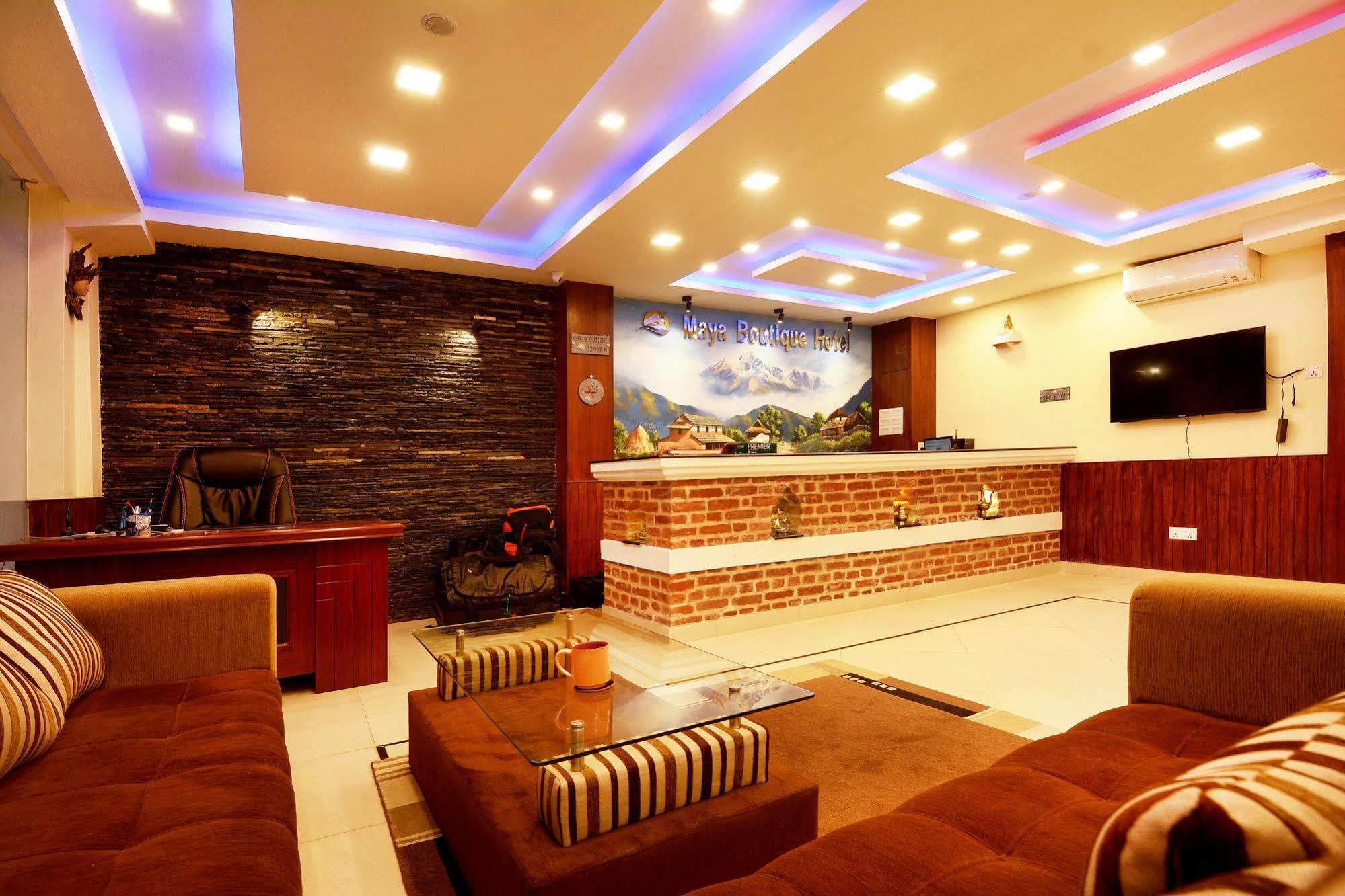 Maya Boutique Hotel Катманду Экстерьер фото